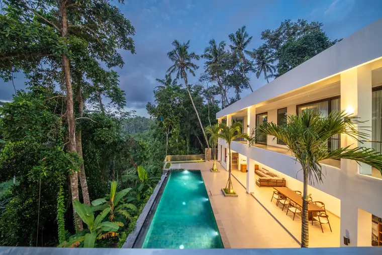 Vila Jungle Modern 4 Kamar Tidur dengan Infinity Pool di Ubud – Leasehold Dijual, foto 75