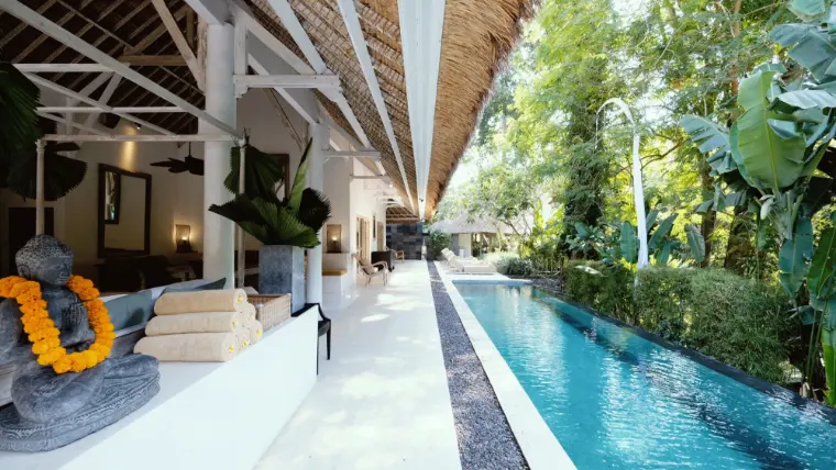 Vila Jungle 3 Kamar Tidur yang Memukau dengan Pemandangan Sungai dan Kolam Renang 18 m, foto 5