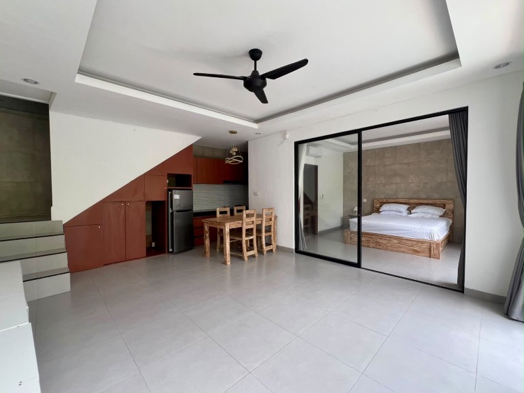 Vila 3 Kamar Tidur Berkolam Renang Dua Lantai Lengkap Perabot di Tumbak Bayuh, Pererenan, foto 3