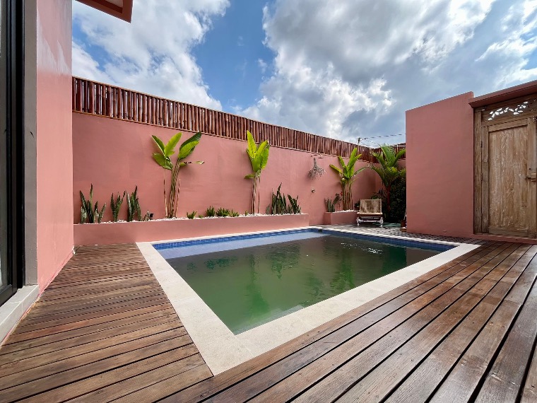Furnished 2-Bedroom Villa with Rooftop Rice Field and Volcano Views in North Cemagi/Munggu, photo 2