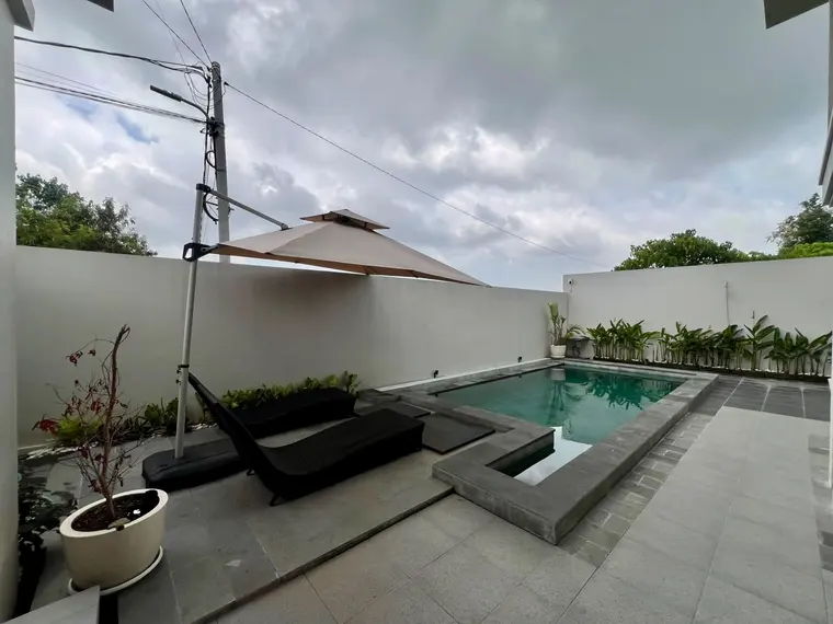 Villa amueblada de 3 dormitorios con piscina y vistas a los arrozales en Babakan, Canggu, foto 22