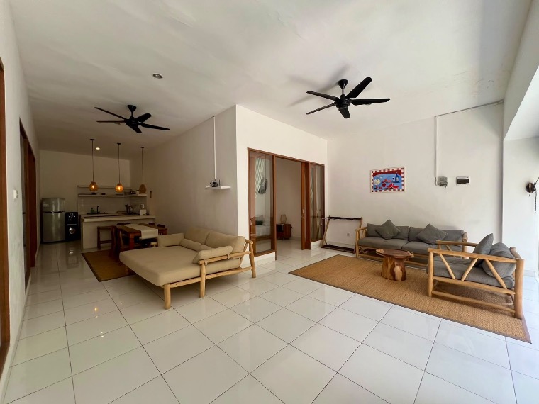 Vila Kolam Renang 3 Kamar Tidur Full Furnished di Canggu (Sempol), 8 Menit ke Echo Beach, foto 4
