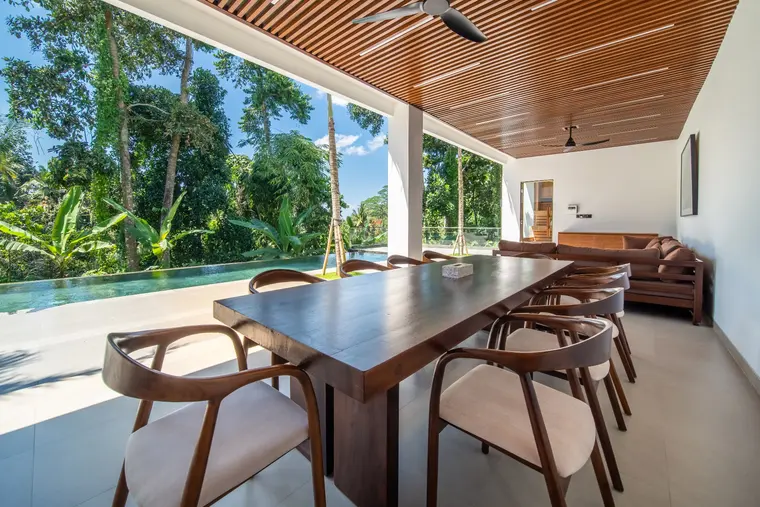 Vila Jungle Modern 4 Kamar Tidur dengan Infinity Pool di Ubud – Leasehold Dijual, foto 6
