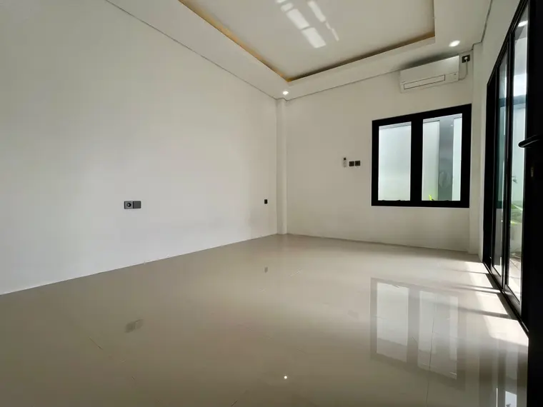 Villa de 2 dormitorios con piscina y amplia terraza en la azotea en Pererenan, foto 4