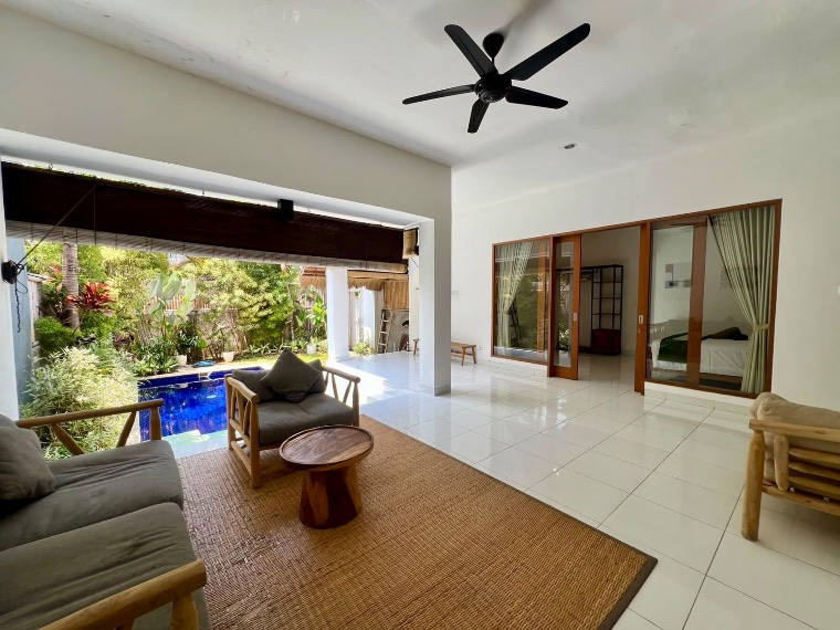 Vila Kolam Renang 3 Kamar Tidur Full Furnished di Canggu (Sempol), 8 Menit ke Echo Beach, foto 2