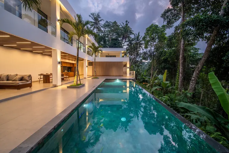 Vila Jungle Modern 4 Kamar Tidur dengan Infinity Pool di Ubud – Leasehold Dijual, foto 77