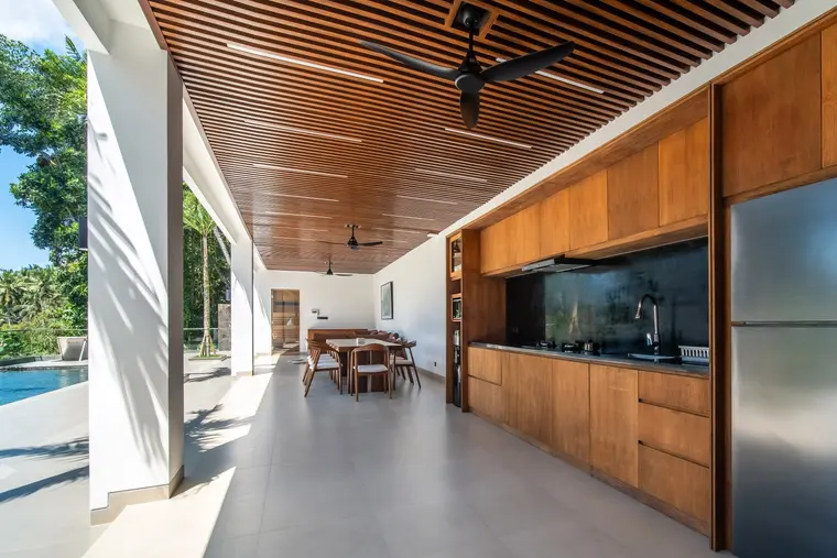 Vila Jungle Modern 4 Kamar Tidur dengan Infinity Pool di Ubud – Leasehold Dijual, foto 7