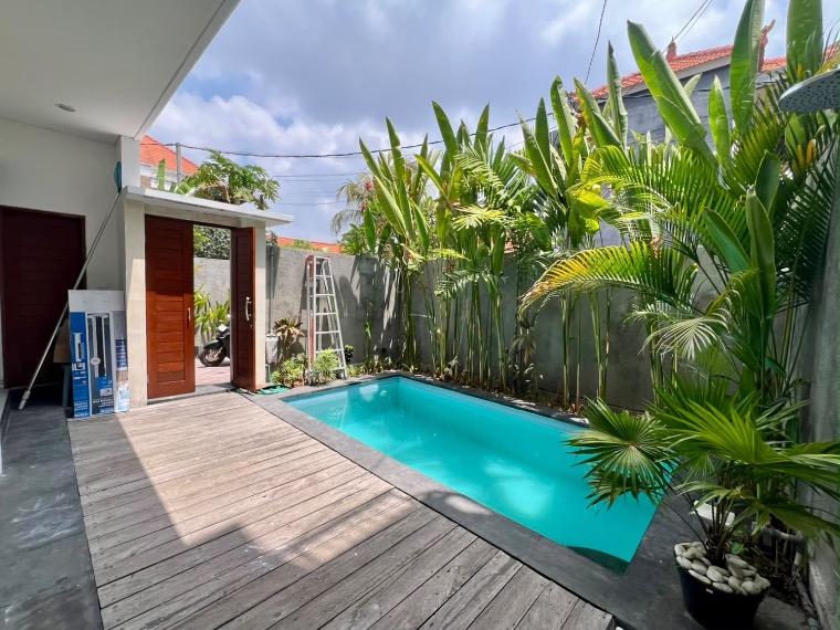 Vila 3 Kamar Tidur Berkolam Renang Dua Lantai Lengkap Perabot di Tumbak Bayuh, Pererenan, foto 2